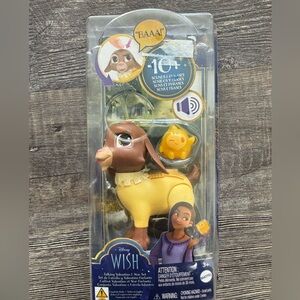 Disney‎ New Movie Wish Asha Talking Valentino & Star Set Toy 10+ Sounds NEW